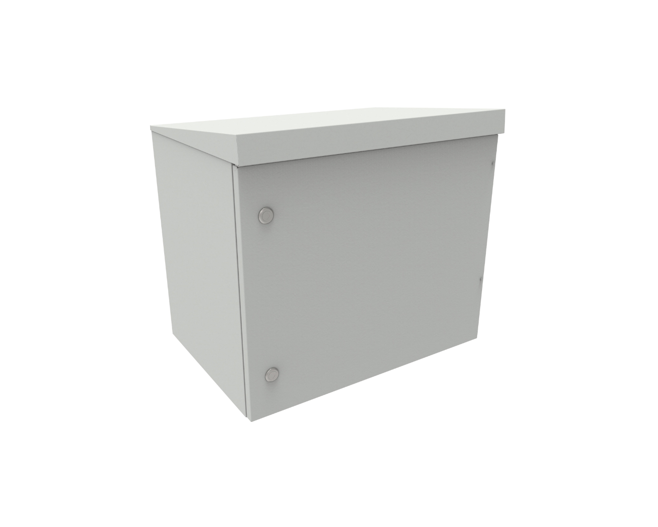 Outdoor cabinets - hermetic mast cabinets: SZMH-590/520/430-P-19"-9U-S-R7035